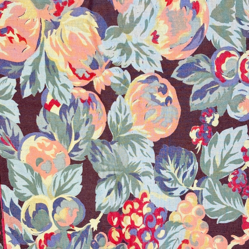 April Cornell Marguerite Tablecloth Square 53" Fruit French Country Cottagecore - Picture 9 of 9